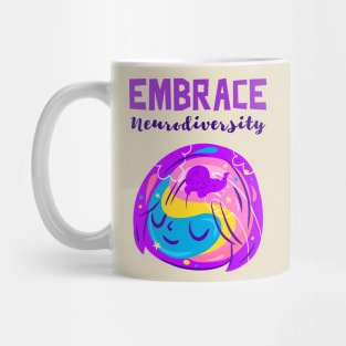 Embrace neurodiversity Mug